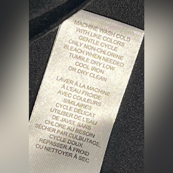 TRUTH By REPUBLIC WIDE LEGS PANTS FAUX SUEDE WOMEN BLACK ELASTIC WAIST  SIZE M - Picture 13 of 14